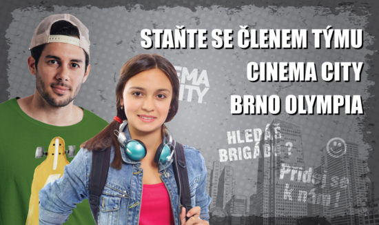 Brigáda v kině Cinema City Brno Olympia 2018