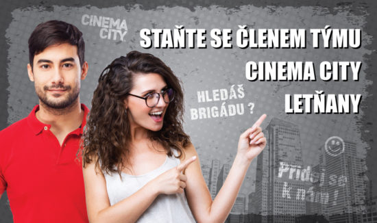 Brigáda v kině Cinema City Praha Letňany 2018